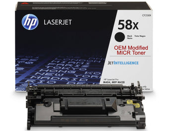 HP 58X OEM Modified CF258X MICR Toner Cartridge (High Yield)