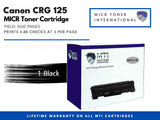 MTI 125 Compatible Canon CRG-125 MICR Toner Cartridge