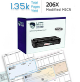 HP 206X W2110X OEM Modified MICR Toner Cartridge (High Yield)