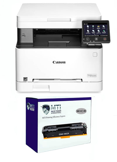 Canon MF641Cw imageCLASS Check Printer with 1 MTI 054H MICR Cartridge (High Yield)