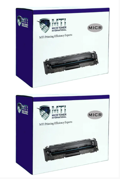 MTI 138A MICR Toner for HP W1380A Cartridge for Check Printing (2-Pack)