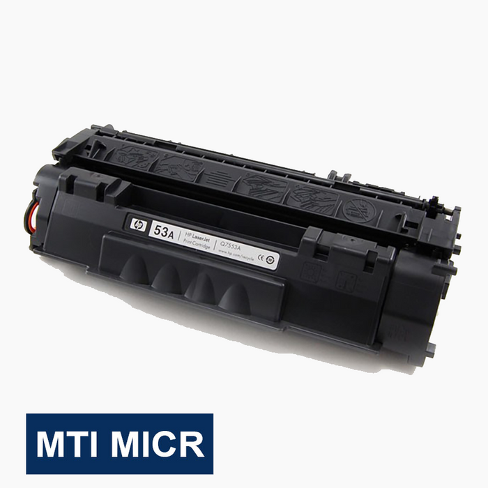 MTI HP Q7553A 53A U.S. Reman MICR Toner Cartridge