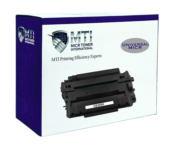 MTI 55X Compatible HP CE255X Universal MICR Toner Cartridge for M521 M525 P3010 P3015