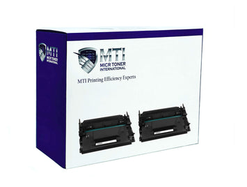 MTI 87A Compatible HP CF287A CF287AD MICR Toner Cartridge (2-Pack)