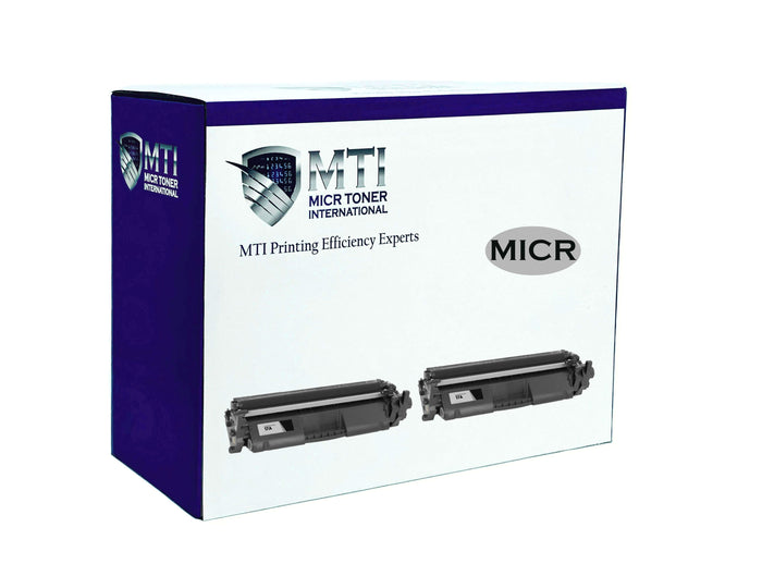 MTI 17A Compatible HP CF217A MICR Toner Cartridge (2-Pack)